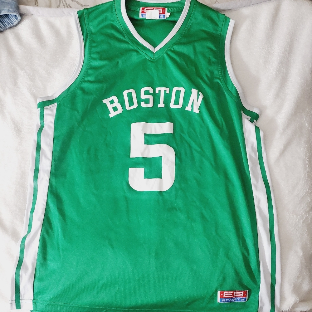 Boston Celtics #5 Kevin Garnett retired vintage jersey EB sports EXCELLENT COND